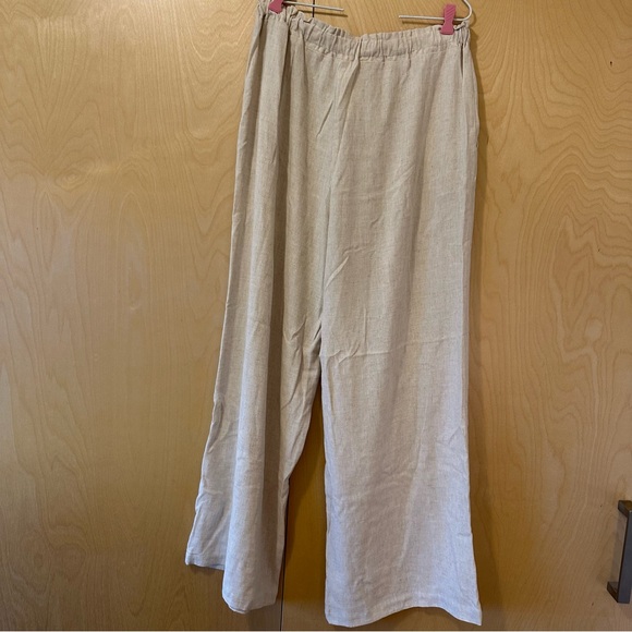 Cream Linen pants - Picture 5 of 6